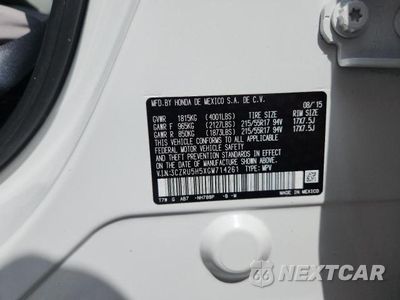 Zdjęcie 12 z 12 samochodu: 2016 HONDA HR-V EX VIN:3CZRU5H5XGM714261 - miniatura