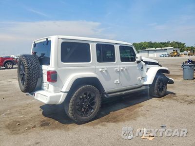 Trzecie zdjęcie samochodu z tyłu: 2021 JEEP WRANGLER UNLIMITED SAHARA VIN:1C4HJXENXMW528712 - miniatura