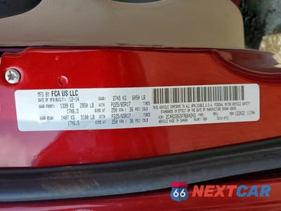 Zdjęcie 14 z 14 samochodu: 2015 DODGE GRAND CARAVAN SE VIN:2C4RDGBG5FR664243 - miniatura