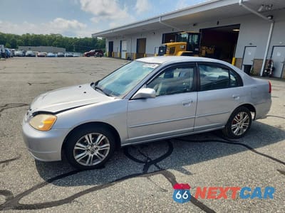 2001 HONDA CIVIC LX 1HGES16571L023690 - główne zdjęcie licytacji z USA - miniatura