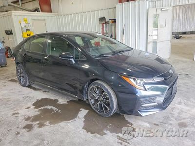 Czwarte zdjęcie samochodu z boku: 2021 TOYOTA COROLLA SE VIN:JTDS4MCEXMJ064834 - miniatura