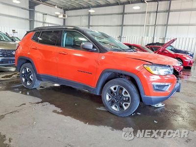 Czwarte zdjęcie samochodu z boku: 2018 JEEP COMPASS TRAILHAWK VIN:3C4NJDDB2JT202638 - miniatura