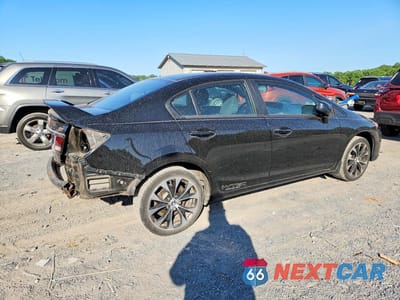 Trzecie zdjęcie samochodu z tyłu: 2013 HONDA CIVIC SI VIN:2HGFB6E50DH710787 - miniatura