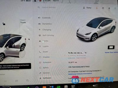 Zdjęcie 9 z 13 samochodu: 2022 TESLA MODEL Y VIN:7SAYGDEE2NF371652 - miniatura