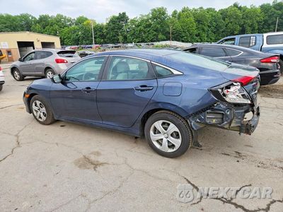Drugie zdjęcie samochodu z przodu: 2021 HONDA CIVIC LX VIN:2HGFC2F67MH549576 - miniatura
