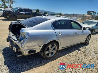 Trzecie zdjęcie samochodu z tyłu: 2008 LEXUS GS 460 VIN:JTHBL96S185000731 - miniatura