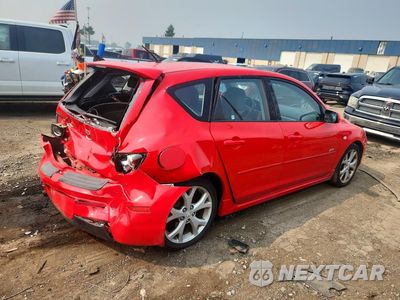 Trzecie zdjęcie samochodu z tyłu: 2007 MAZDA 3 HATCHBACK VIN:JM1BK344571667930 - miniatura