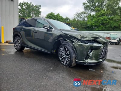 Czwarte zdjęcie samochodu z boku: 2023 LEXUS RX 350 PREMIUM+ VIN:2T2BAMCA6PC029788 - miniatura