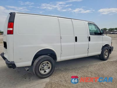 Trzecie zdjęcie samochodu z tyłu: 2023 CHEVROLET EXPRESS G2500 VIN:1GCWGAFP6P1115898 - miniatura