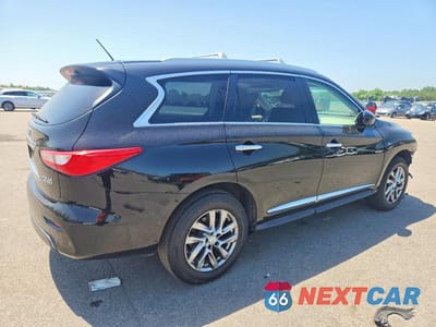 Trzecie zdjęcie samochodu z tyłu: 2014 INFINITI QX60 BASE VIN:5N1AL0MM6EC553861 - miniatura