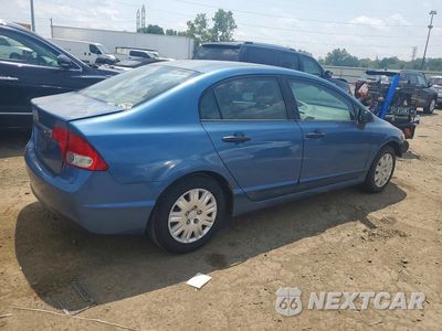 Trzecie zdjęcie samochodu z tyłu: 2010 HONDA CIVIC VP VIN:2HGFA1F37AH570722 - miniatura