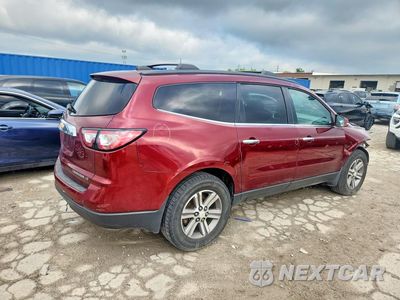 Trzecie zdjęcie samochodu z tyłu: 2016 CHEVROLET TRAVERSE LT VIN:1GNKVGKD3GJ153776 - miniatura