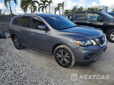 Czwarte zdjęcie samochodu z boku: 2019 NISSAN PATHFINDER SL VIN:5N1DR2MM5KC607928 - miniatura