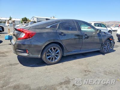 Trzecie zdjęcie samochodu z tyłu: 2020 HONDA CIVIC EXL VIN:19XFC1F73LE218411 - miniatura