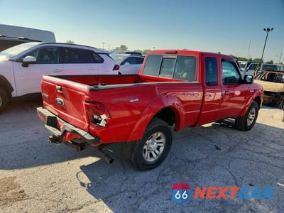 Trzecie zdjęcie samochodu z tyłu: 2010 FORD RANGER SUPER CAB VIN:1FTLR4FE3APA67181 - miniatura