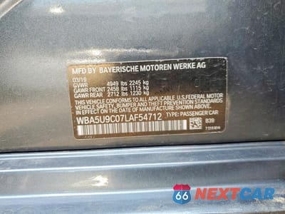Zdjęcie 13 z 13 samochodu: 2020 BMW M340XI VIN:WBA5U9C07LAF54712 - miniatura