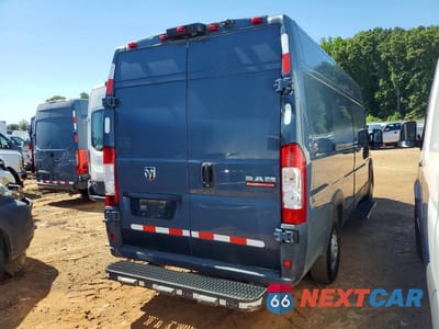 Trzecie zdjęcie samochodu z tyłu: 2021 RAM PROMASTER 3500 DELIVERY VAN VIN:3C6MRVJGXME552478 - miniatura