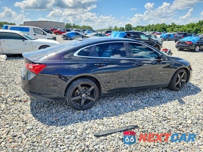 Trzecie zdjęcie samochodu z tyłu: 2018 CHEVROLET MALIBU LS VIN:1G1ZB5ST9JF200209 - miniatura