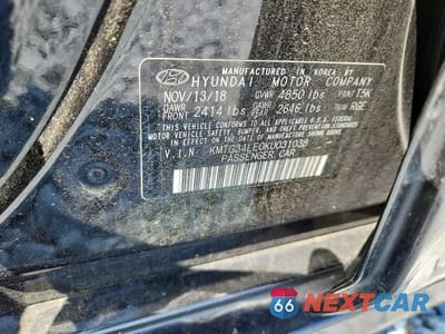 Zdjęcie 12 z 12 samochodu: 2019 GENESIS G70 3.3T ADVANCED VIN:KMTG34LE0KU031038 - miniatura