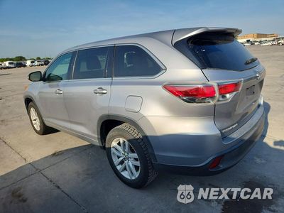 Drugie zdjęcie samochodu z przodu: 2016 TOYOTA HIGHLANDER LE VIN:5TDZARFH9GS023158 - miniatura