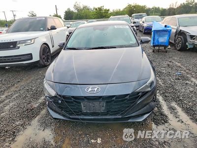 Piąte zdjęcie samochodu w środku: 2021 HYUNDAI ELANTRA SEL VIN:5NPLM4AG9MH008563 - miniatura