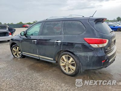 Drugie zdjęcie samochodu z przodu: 2015 NISSAN PATHFINDER S VIN:5N1AR2MN5FC663711 - miniatura
