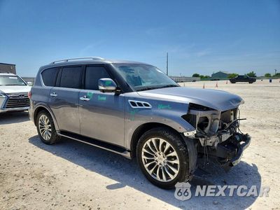 Czwarte zdjęcie samochodu z boku: 2017 INFINITI QX80 BASE VIN:JN8AZ2NF0H9643270 - miniatura