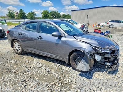 Czwarte zdjęcie samochodu z boku: 2025 NISSAN SENTRA S VIN:3N1AB8BVXSY395161 - miniatura