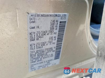 Zdjęcie 13 z 13 samochodu: 2025 NISSAN MURANO SL VIN:5N1AZ3CS0SC114991 - miniatura