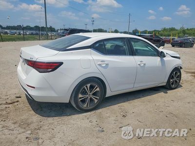 Trzecie zdjęcie samochodu z tyłu: 2022 NISSAN SENTRA SV VIN:3N1AB8CV3NY223248 - miniatura