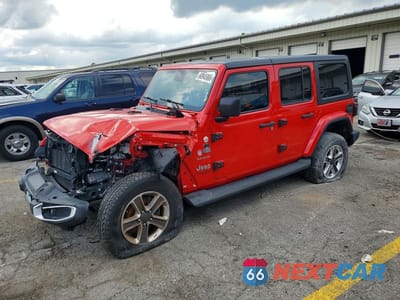 2020 JEEP WRANGLER UNLIMITED SAHARA 1C4HJXEN6LW218927 - główne zdjęcie licytacji z USA - miniatura