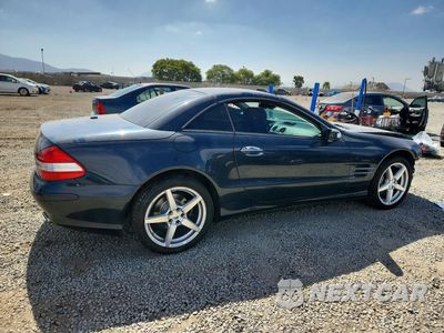 Trzecie zdjęcie samochodu z tyłu: 2007 MERCEDES-BENZ SL 550 VIN:WDBSK71F57F129937 - miniatura