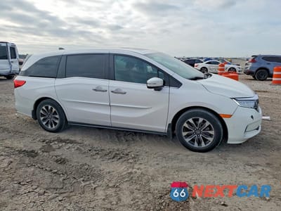 Czwarte zdjęcie samochodu z boku: 2024 HONDA ODYSSEY EXL VIN:5FNRL6H6XRB007868 - miniatura