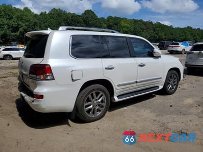 Trzecie zdjęcie samochodu z tyłu: 2013 LEXUS LX 570 VIN:JTJHY7AX5D4129654 - miniatura