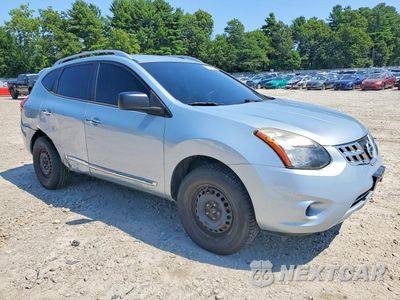 Czwarte zdjęcie samochodu z boku: 2015 NISSAN ROGUE SELECT S VIN:JN8AS5MVXFW257355 - miniatura