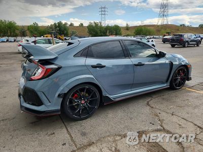 Trzecie zdjęcie samochodu z tyłu: 2019 HONDA CIVIC TYPE-R TOURING VIN:SHHFK8G73KU204168 - miniatura