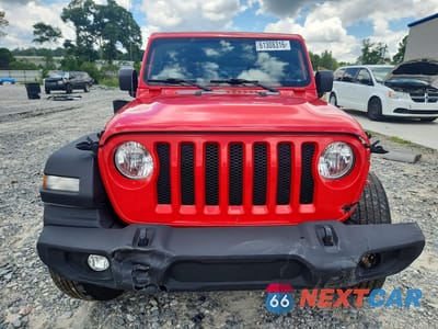 Piąte zdjęcie samochodu w środku: 2022 JEEP WRANGLER SPORT VIN:1C4HJXAG7NW235035 - miniatura