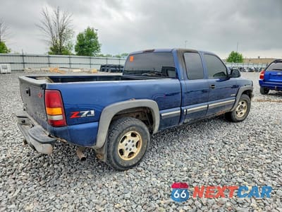 Trzecie zdjęcie samochodu z tyłu: 2000 CHEVROLET SILVERADO K1500 VIN:2GCEK19T5Y1322636 - miniatura