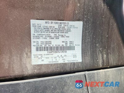 Zdjęcie 12 z 12 samochodu: 2015 FORD TAURUS SEL VIN:1FAHP2E8XFG159218 - miniatura
