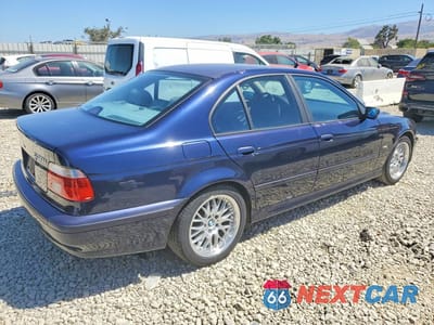 Trzecie zdjęcie samochodu z tyłu: 2001 BMW 530 I AUTOMATIC VIN:WBADT63421CF05810 - miniatura