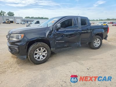 2021 CHEVROLET COLORADO LT 1GCGTCENXM1125602 - główne zdjęcie licytacji z USA - miniatura