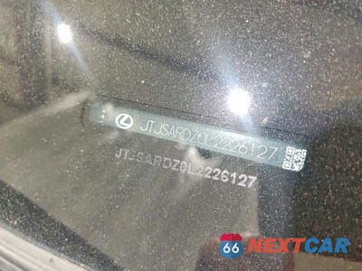 Zdjęcie 13 z 13 samochodu: 2020 LEXUS NX 300 F SPORT VIN:JTJSARDZ0L2226127 - miniatura