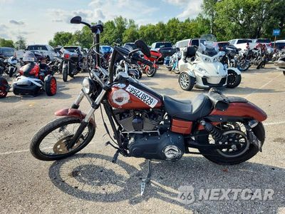 Trzecie zdjęcie samochodu z tyłu: 2012 HARLEY-DAVIDSON FXDWG DYNA WIDE GLIDE VIN:1HD1GPM10CC301607 - miniatura