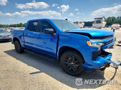 Czwarte zdjęcie samochodu z boku: 2023 CHEVROLET SILVERADO K1500 RST VIN:1GCUDEED7PZ110015 - miniatura