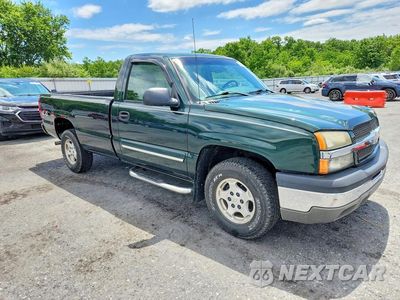 Czwarte zdjęcie samochodu z boku: 2003 CHEVROLET SILVERADO K1500 VIN:1GCEK14V43E282291 - miniatura