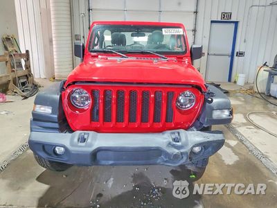Piąte zdjęcie samochodu w środku: 2020 JEEP WRANGLER UNLIMITED SPORT VIN:1C4HJXDG8LW311483 - miniatura