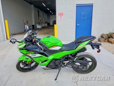 Trzecie zdjęcie samochodu z tyłu: 2025 KAWASAKI EX500 H VIN:ML5EXGH15SDA41935 - miniatura