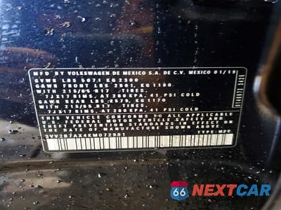 Zdjęcie 13 z 13 samochodu: 2019 VOLKSWAGEN TIGUAN SE VIN:3VV2B7AX4KM072991 - miniatura