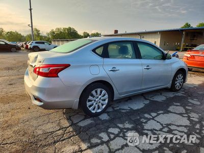 Trzecie zdjęcie samochodu z tyłu: 2017 NISSAN SENTRA SV VIN:3N1AB7AP1HY301870 - miniatura