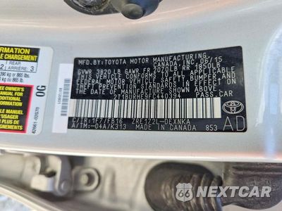 Zdjęcie 23 z 24 samochodu: 2015 TOYOTA COROLLA L VIN:2T1BURHE9FC440394 - miniatura